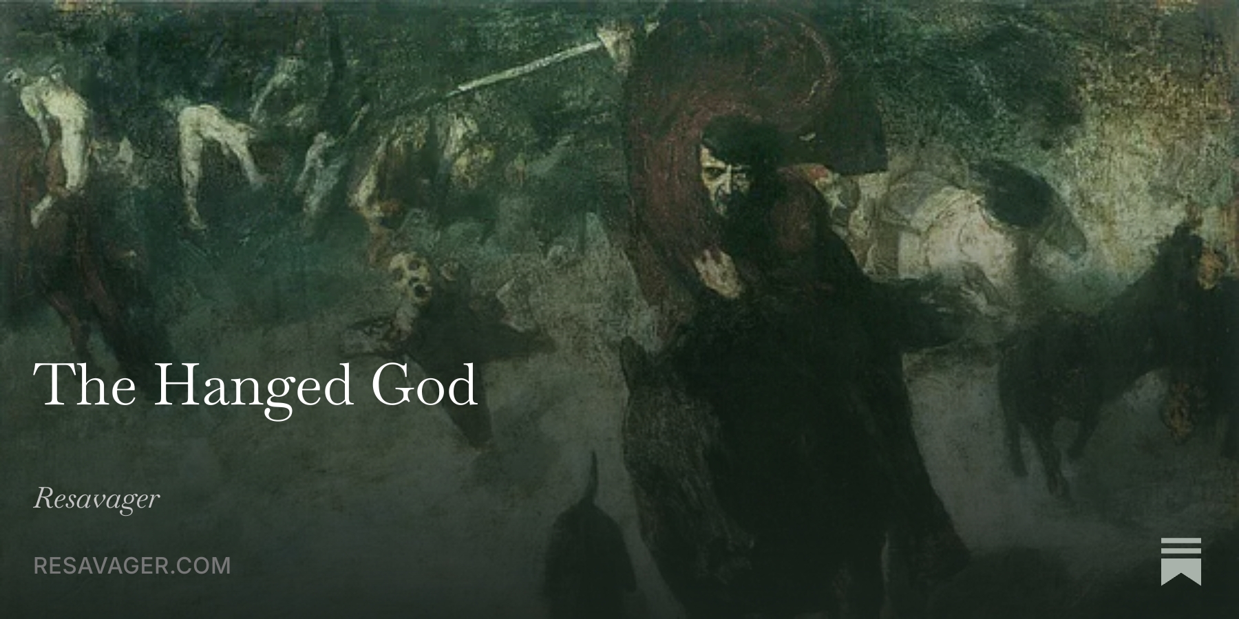 The Hanged God - by Barbaric Disciple - Resavager